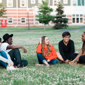 CBU residence courtyard