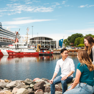 Students at Sydney Boardwalk