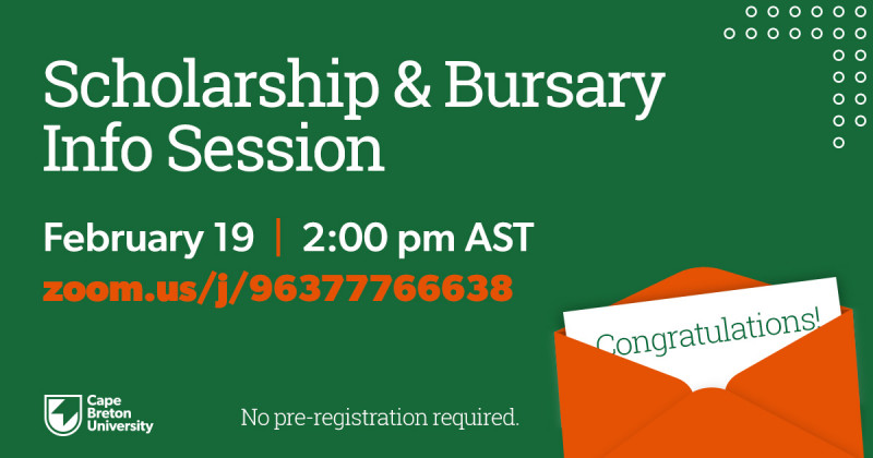 Scholarship and Bursary Infor Session details