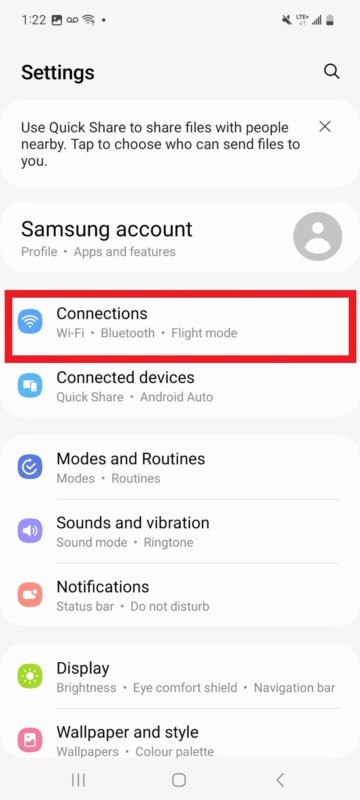 Android Wifi step 2 screenshot