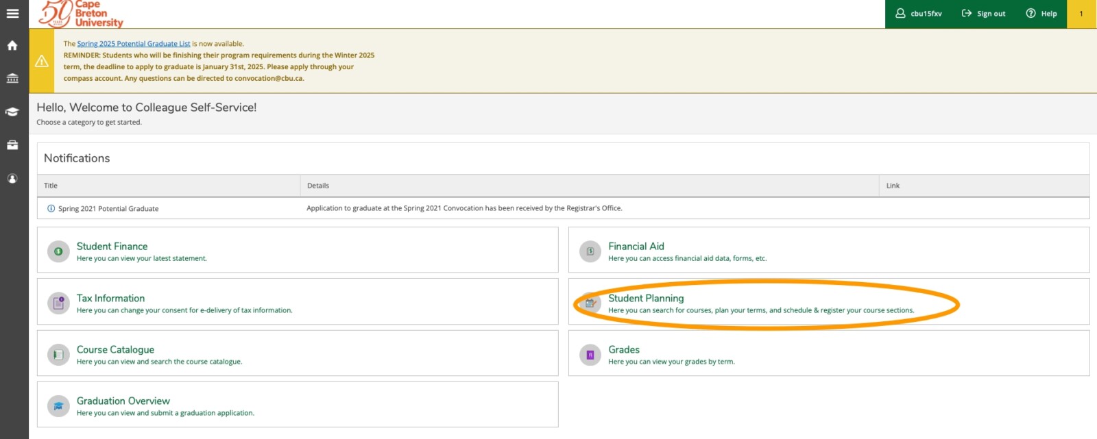 Getting to Know Your Compass Student Account [5 Min Read] - Cape Breton ...
